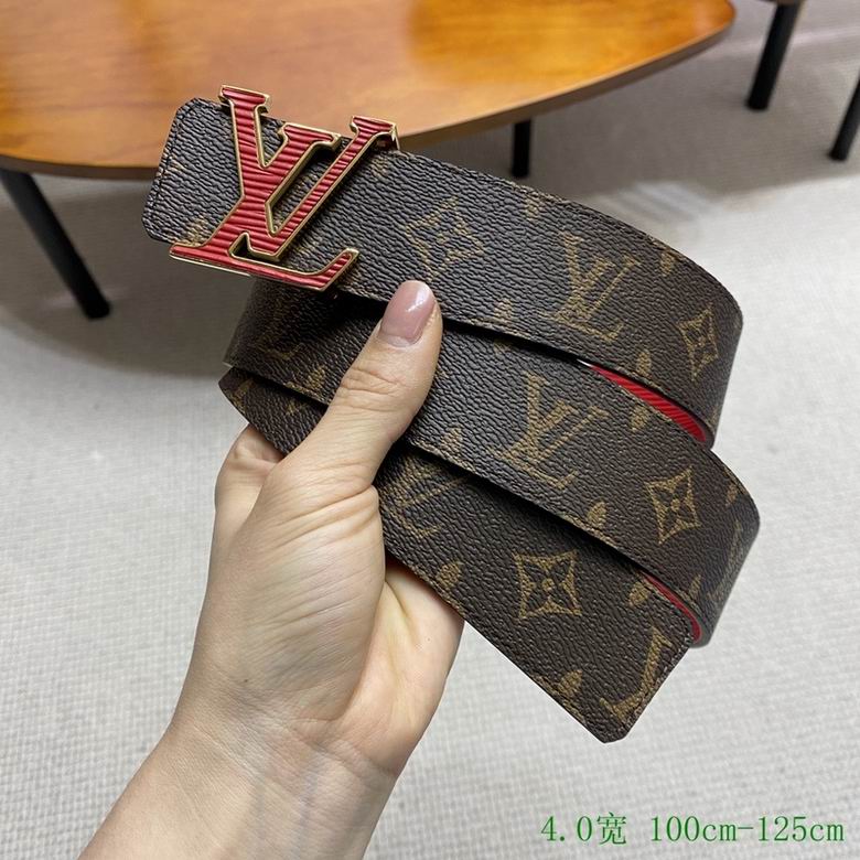LV Belt 40mmX95-125CM 7D (994)